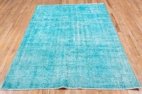 Antique Overdyed Area Rug (5' x 7')